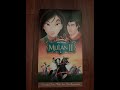 Opening To Mulan II VHS 2005