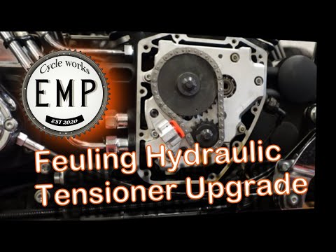 How to Install the Feuling Hydraulic Cam Tensioner Upgrade on a Harley Davidson Twin Cam.