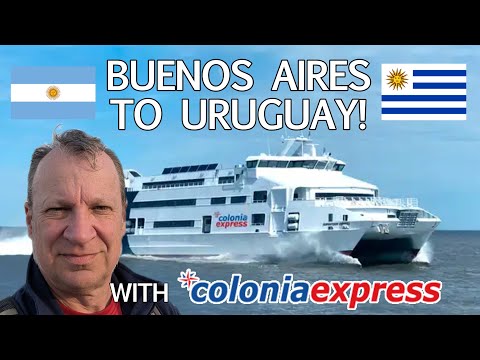 Awesome Adventure! The Colonia Express Ferry from Buenos Aires to Uruguay.