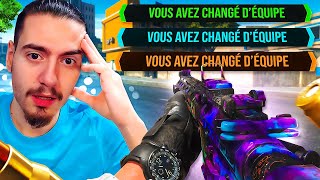 JE CHANGE D’ÉQUIPE UN MAXIMUM DE FOIS EN UNE GAME