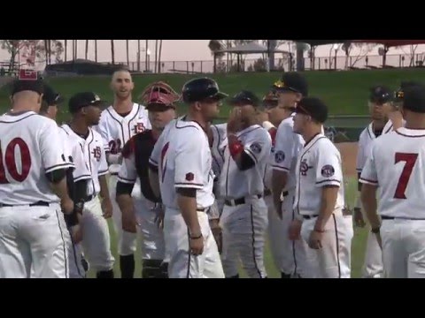 SDSU BASEBALL:  SAN DIEGO 9, AZTECS 6 - 2/25/16