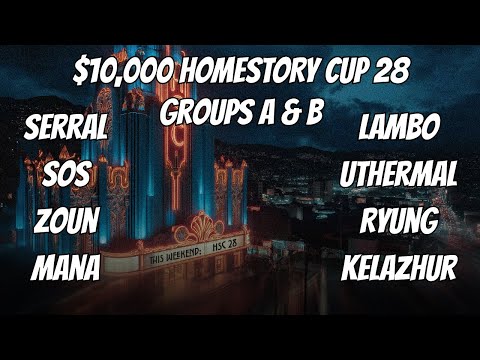 Serral, uThermal, sOs, Lambo, and more battle in the $10,000 HomeStory Cup 28 Groups A and B
