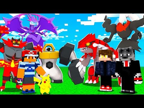 Como virar um MESTRE Pokemon igual o Ash Ketchum - MINECRAFT