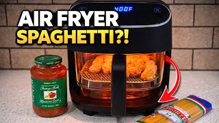 Air Fryer Spaghetti?! I Tried the Easiest Dinner Ever (Havato Air Fryer)