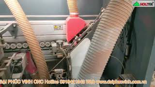 MÁY DÁN CẠNH 9 Chức Năng Dùng Keo Chống nước PUR Pro-800AH Holztek Dán Chỉ Full chức năng tuyệt đẹp