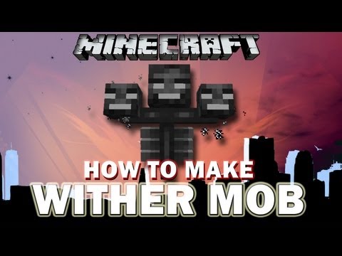ToZaTop - Minecraft How To Make WITHER BOSS / Craft