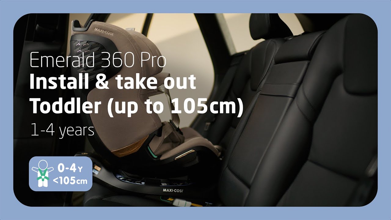 Einsetzen und Herausnehmen des Kleinkindes