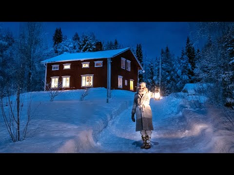 Leben im mystischen Wald | Winter in Schweden