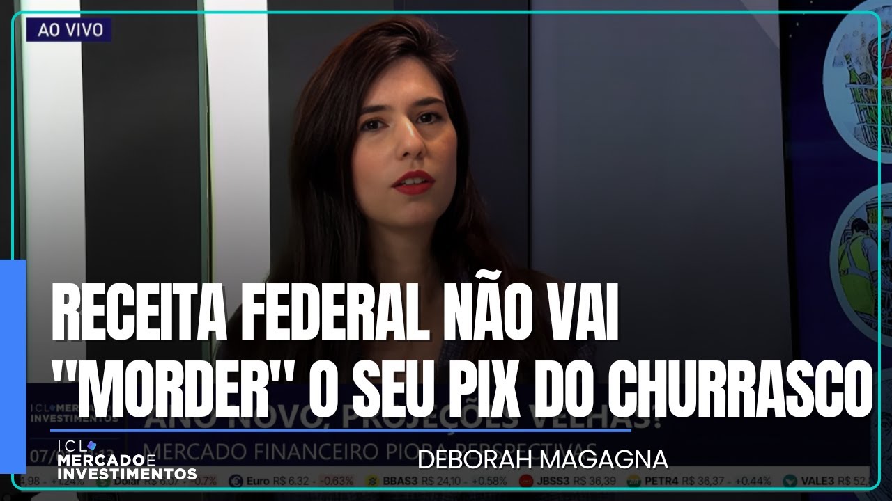 Sem fake news: Deborah Magagna explica que Receita Federal não vai "morder" o seu pix do churrasco