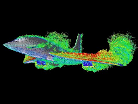 FluidX3D on GigaIO SuperNODE - Concorde 40 Billion Cell CFD Simulation - 33h on 32x MI210 64GB GPUs