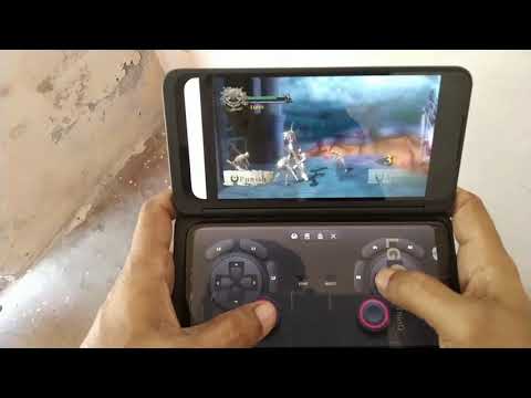 Ppsspp emulator test in lg g8x thinq dual screen