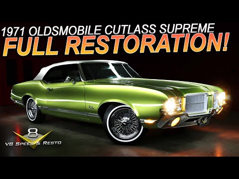 Thumbnail for 🏁 Restoring a 1971 Oldsmobile Cutlass Supreme Convertible Owned Over 50 Years! by Oldsmobile