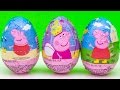 Kinder Surprise eggs Peppa Pig Huevos sorpresa