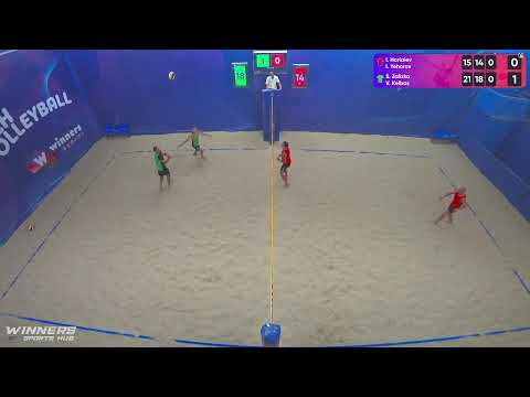 18:05 I. Horiaiev / I. Yehorov - S. Zalizko / V. Kelbas 06.08.2022 | Winners Beach Volleyball