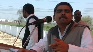 preview picture of video 'Archarya Speech At Karamyogi Shree Krishan Goushalla.(Village Sewah)'