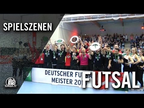 Hamburg Panthers - FC Liria (Finale, Deutsche Futsal-Meisterschaft 2016) - Spielszenen | ELBKICK.TV