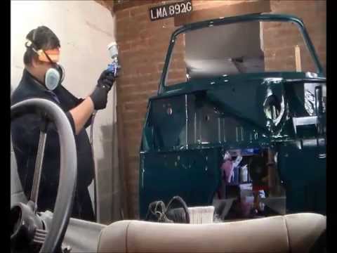 Triumph Vitesse Resto Amateur Spray Painting
