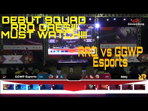 Debut Squad Terbaru RRQ gaes, RRQ vs GGWP Esports