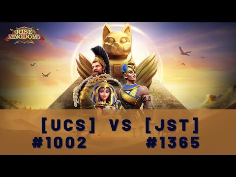 FINAL DA LIGA DE OSIRIS [UCS] VS [JST] -  REINO DE HÓRUS - RISE OF KINGDOMS