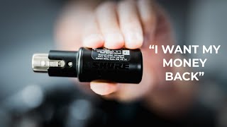 Video thumbnail for Shure MVX2U Review - I want my money back by Leo Hoang