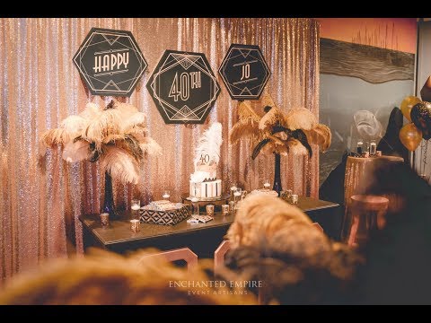 Party Like Gatsby Birthday Event, styled by Enchanted Empire, Event Artisans