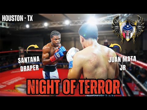 NIGHT OF TERROR! BLOW For BLOW Pro Boxing With RISING Houston Talent!