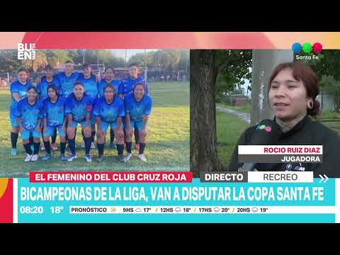 El fútbol femenino del Club Cruz Roja de Recreo sigue creciendo