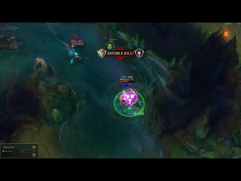 Riven 1v3 triplekill vs Tristana Ahri Velkoz