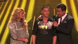 Finale  Carlito Olivero Is Eliminated From The X Factor   THE X FACTOR USA 2013  (mymusic)