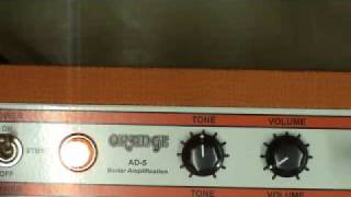 Video thumbnail for ORANGE AD 5 AMP DEMO BY CHATREEO by chatreeo