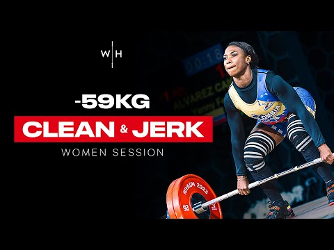 W-59kg Clean & Jerk | World Weightlifting Championships 2023