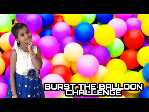 BRUST THE BALLOON CHALLENGE DEEKSHANA THE LITTLE PRINCESS
