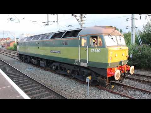 F/Liner's BR Green 47830 (D1645) 0Z51 Route Learner @ Stockport