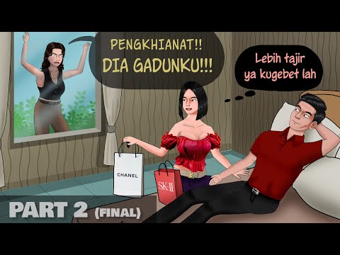 Persaingan Ani ani 2 - Gadun digebet si ular Rizka #ANIMASIDRAMA | Kartun Animasi Drama Pelakor