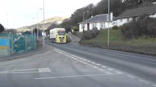 preview picture of video 'Watching unloading of P&O and Stenaline ferries at Cairnryan, Stranraer.'