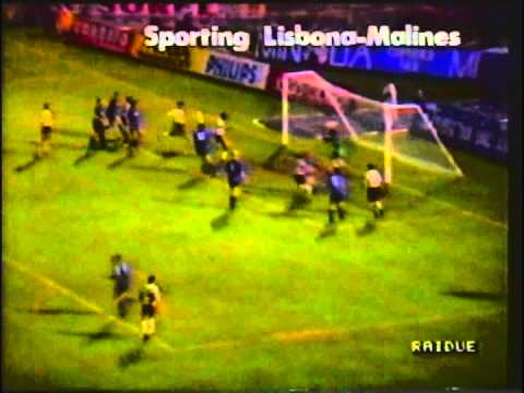 1990 September 19 Sporting Lisbon Portugal 1 Mechelen Belgium 0 UEFA Cup