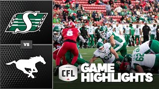 Calgary Stampeders vs Saskatchewan Roughriders