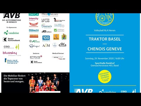 Traktor Basel gegen Chenois Geneve NLA 29.11.2020