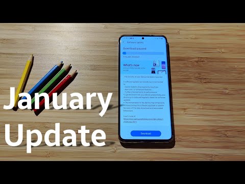Samsung January Update for Galaxy S20 Series!