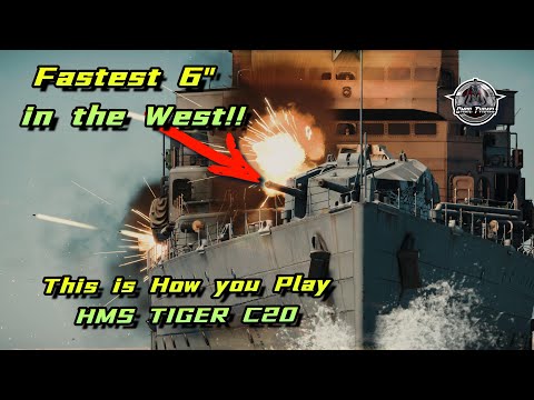 This is How you Play | HMS Tiger C20 | War Thunder Naval