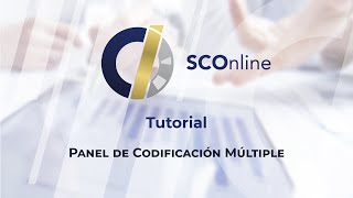 Panel de Codificación Múltiple - SCOnline