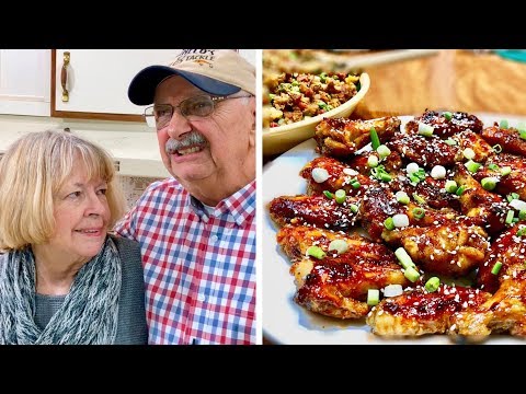 Making Honey Garlic Wings (a low-carb dish fit for kings)