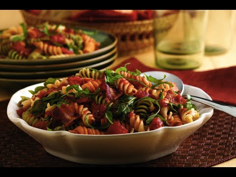 Arugula and Bacon Rotini