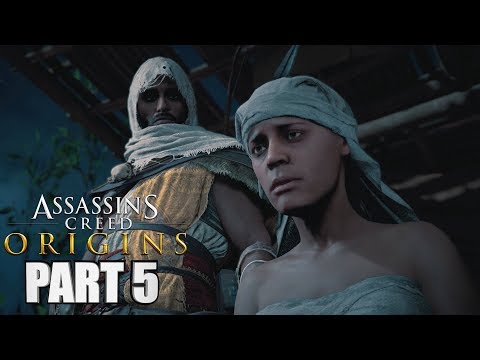 Assassin's Creed Origins Gameplay Walkthrough Part 5 - Xbox One Playthrough Review