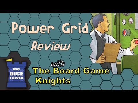 Power Grid Review - with the Board Game Knights
