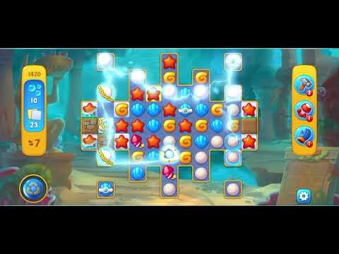 Fishdom - Level 1420 (Moves 21)