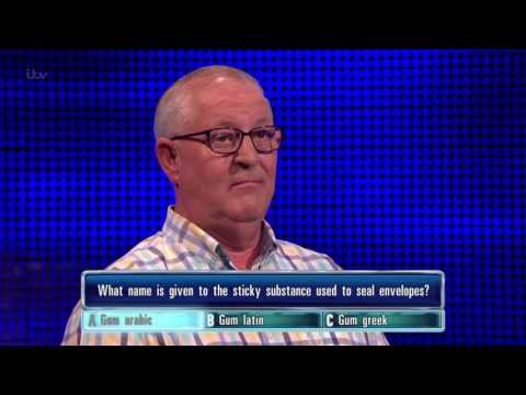 Ian Gets His Envelope Glue Question Right | The Chase