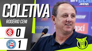 COLETIVA ROGÉRIO CENI | Internacional x Bahia - Brasileirão 2026
