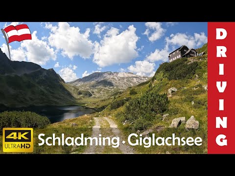 Driving in Austria 25: From Schladming to Giglachsee Lakes | 4K 60fps