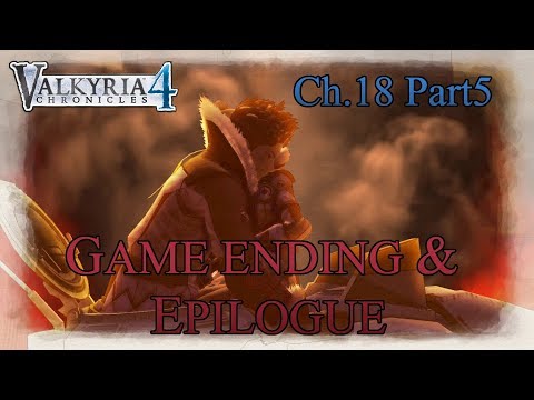 Valkyria Chronicles 4 - End of Ch. 18 - Game Ending (+ Epilogue)